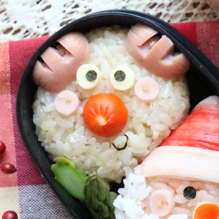 クリスマスキャラ弁 トナカイおにぎり レシピ 作り方 By Asami Obento 楽天レシピ クリスマスキャラ弁 トナカイおにぎり レシピ 作り方 By Asami Obento 楽天レシピ